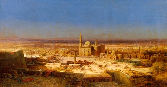 Bernhard Fiedler - Ansicht von Kairo - 2986 - Kunsthistorisches Museum