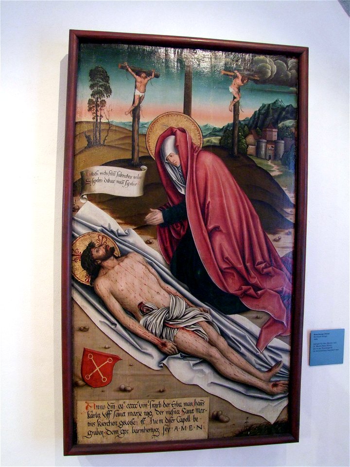 Bernhard Strigel, Beweinung Christi (1509, Museum Memmingen) - original (view 2)