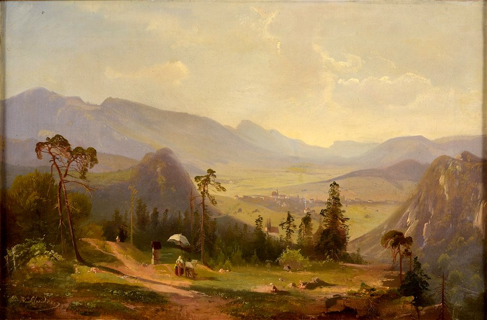 Bernhard Studer Etude plein air
