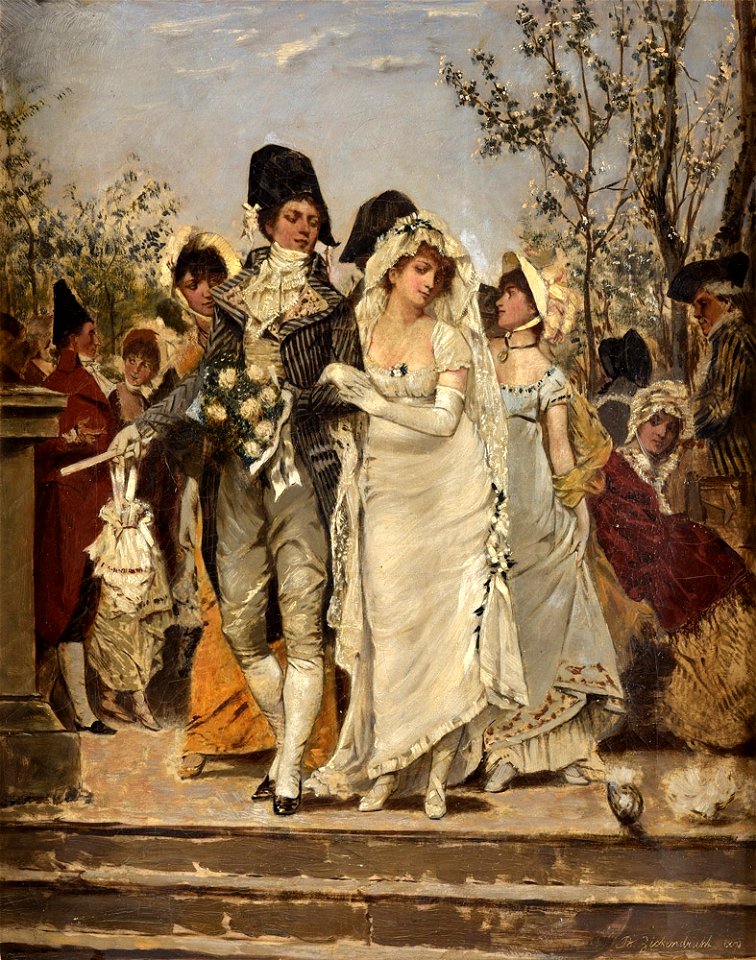 Bernhard Zickendraht Das Hochzeitspaar
