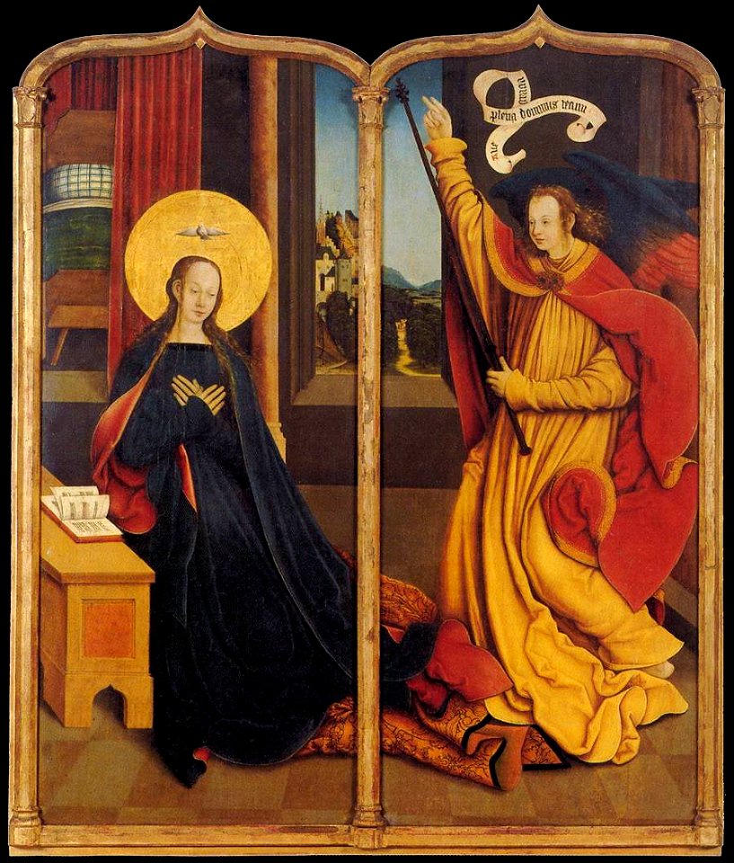 Bernhard Strigel - The Annunciation - WGA21881