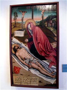 Bernhard Strigel, Beweinung Christi (1509, Museum Memmingen) - original (view 3)