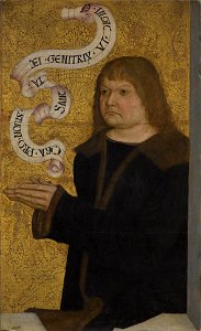 Bernhard Strigel - Funk-Diptychon, Stifterbildnis des Hans Funk - 11416 - Bavarian State Painting Collections