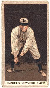 Bert Daniels, New York Highlanders, baseball card portrait LCCN2008678371