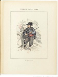 Bertall, Les Communeux, 1871. Types, caractères, costumes - 50. Enfants perdus