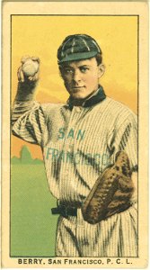 Berry, San Francisco Team, baseball card portrait LCCN2008677330