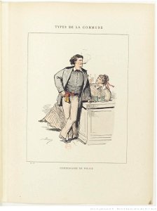 Bertall, Les Communeux, 1871. Types, caractères, costumes - 37. Commissaire de police