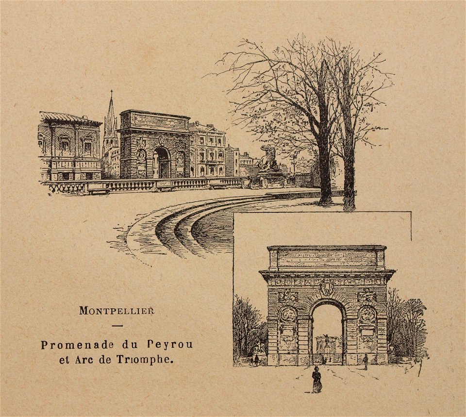 Bertaux-Les Grandes Villes de France-24-Montpellier
