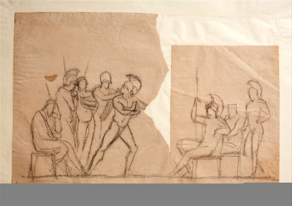 Bertel Thorvaldsen - Agamemnons Fight with Achilles - Google Art Project