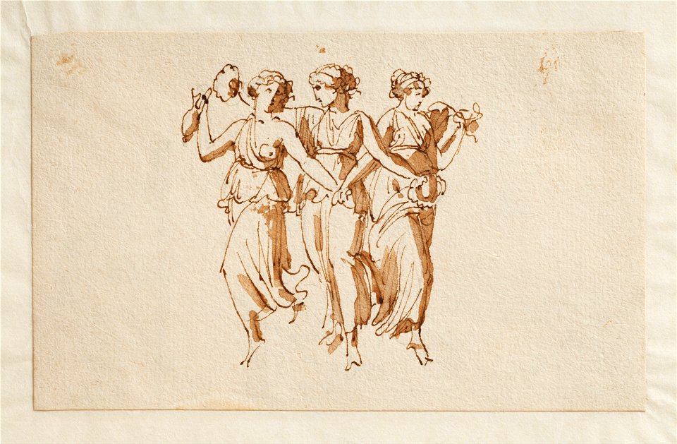 Bertel Thorvaldsen - Three Dancing Bacchantes - Google Art Project