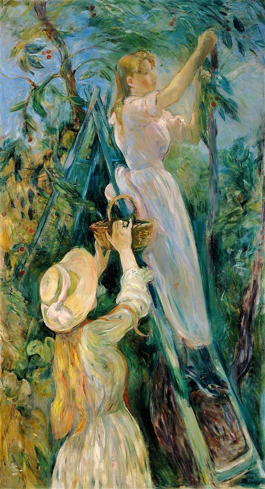 Berthe Morisot - Le Cerisier - Musée Marmottan-Monet