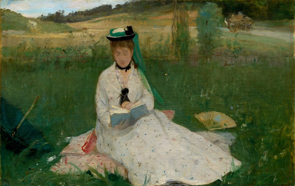 Berthe Morisot - Reading - 1950.89 - Cleveland Museum of Art