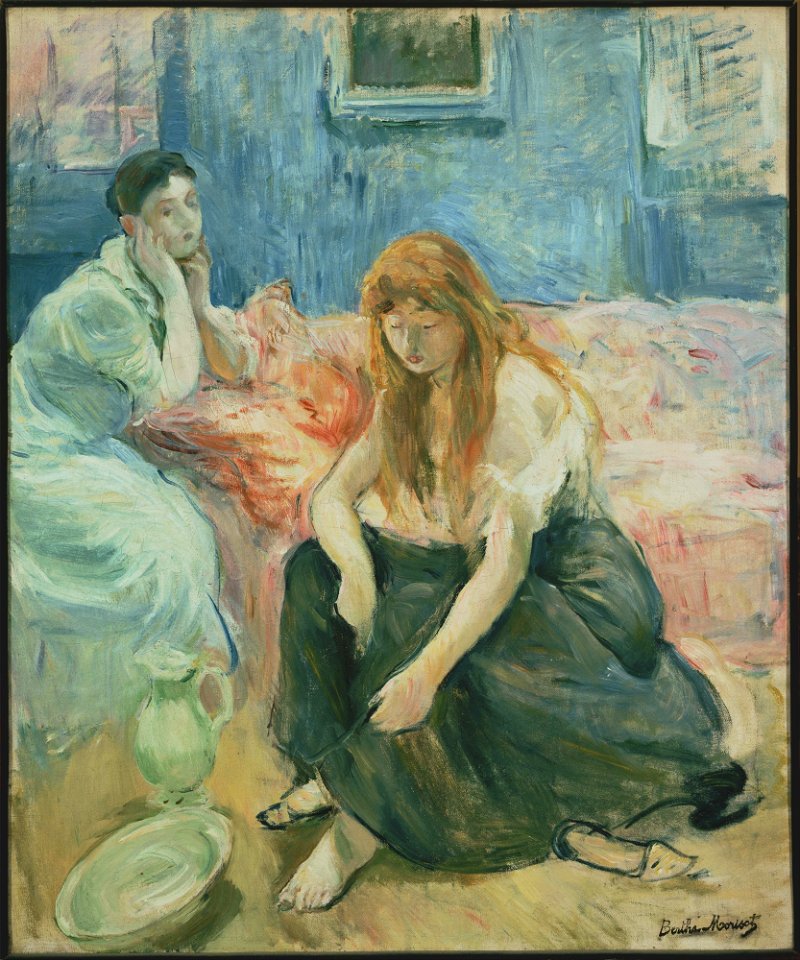 Berthe Morisot - Two Girls - Google Art Project