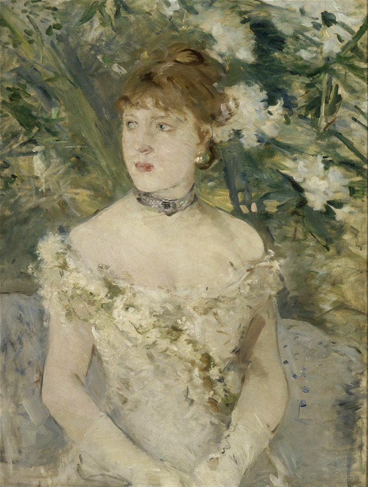 Berthe Morisot - Young Girl in a Ball Gown - Google Art Project