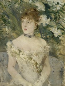 Berthe Morisot - Young Girl in a Ball Gown - Google Art Project