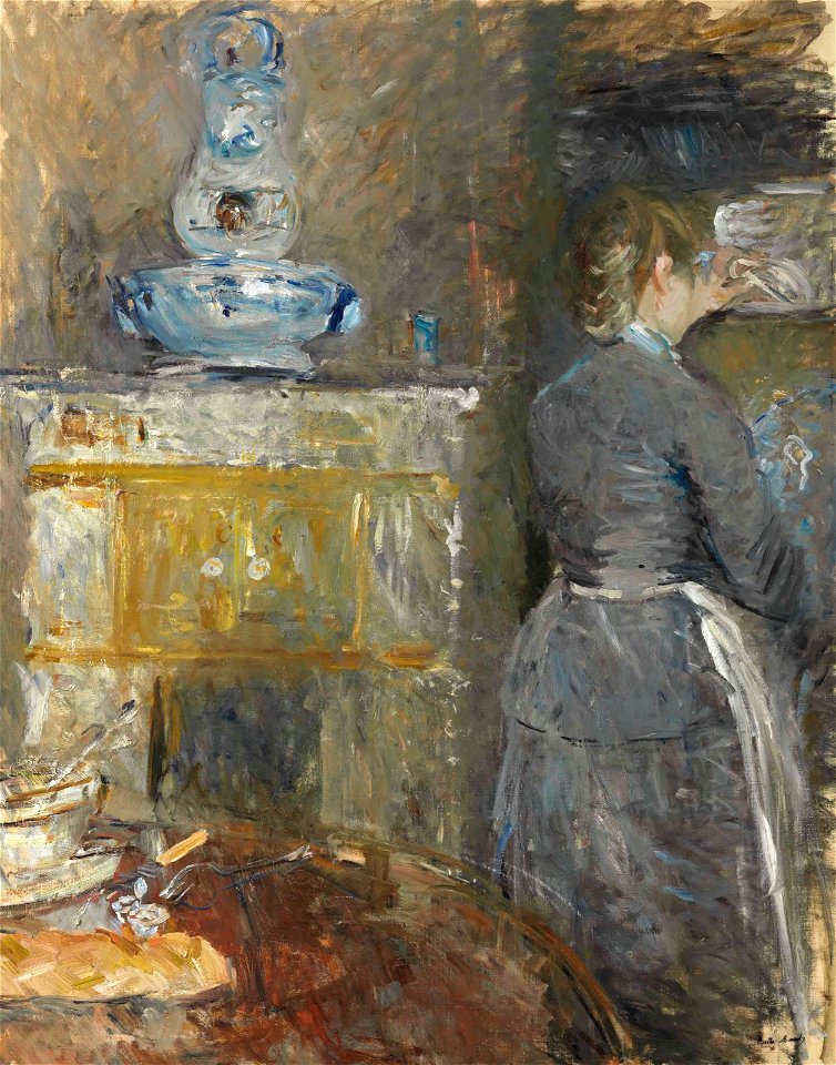 Berthe morisot dans la salle a manger)