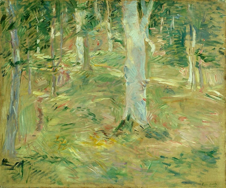 Berthe Morisot - Forêt de Compiègne - 1978.422 - Art Institute of Chicago