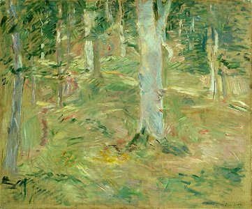 Berthe Morisot - Forêt de Compiègne - 1978.422 - Art Institute of Chicago