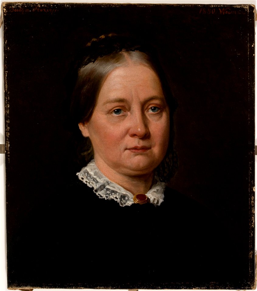 Bertha Froriep - Portrait of Victoria Åberg - A I 757 - Finnish National Gallery