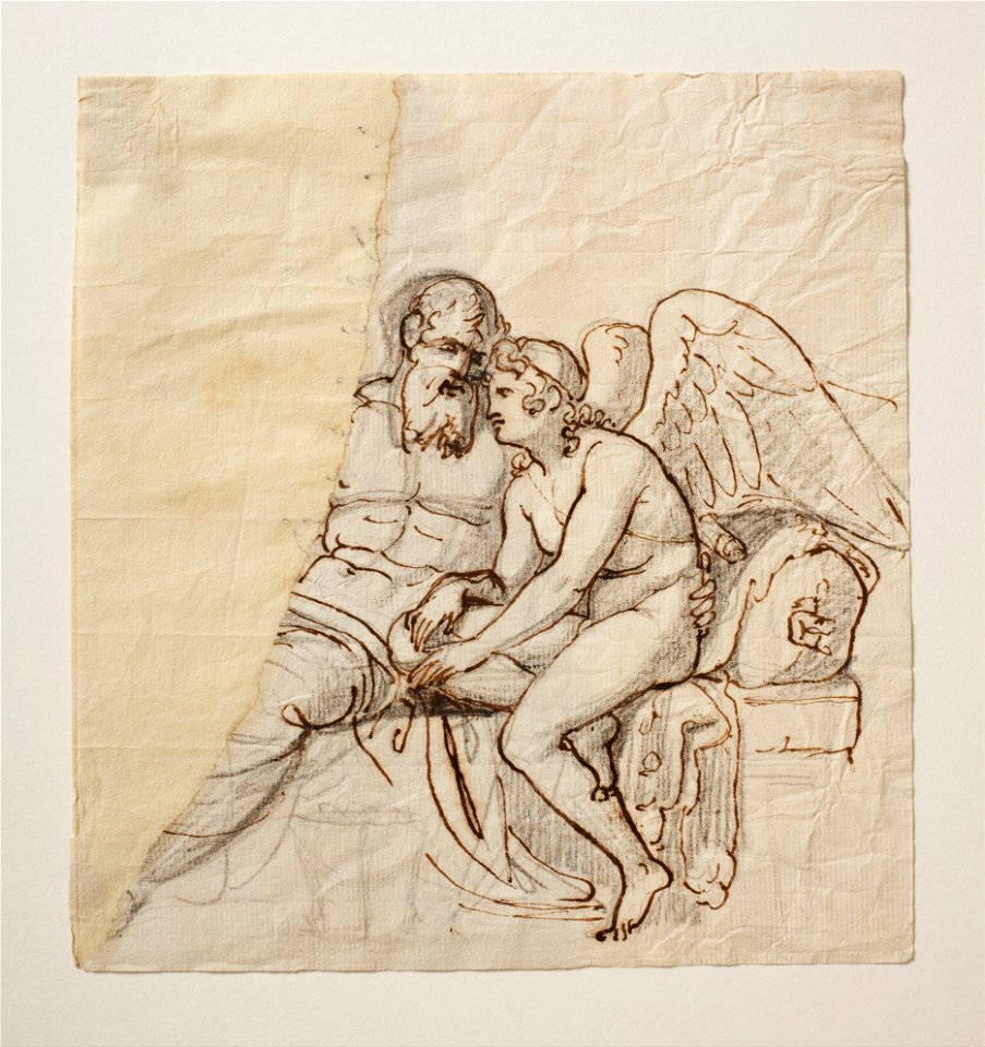 Bertel Thorvaldsen - Cupid and Anacreon - Google Art Project