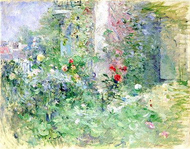 Berthe Morisot - Le jardin à Bougival - Musée Marmottan-Monet