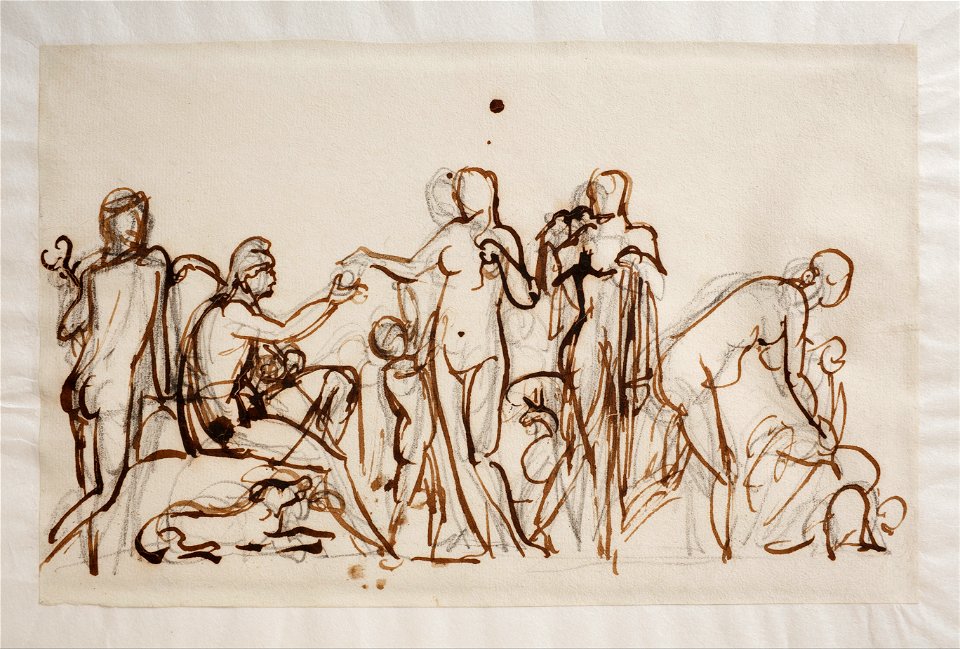 Bertel Thorvaldsen - Paris and the three Godesses - Google Art Project