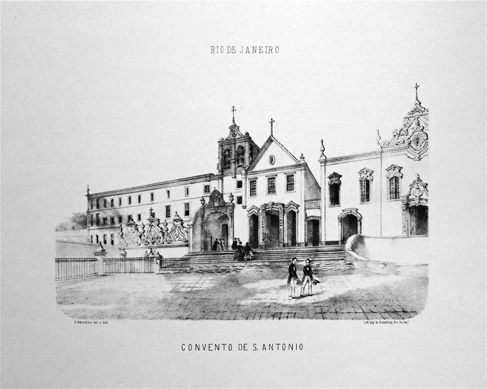 Bertichem 1856 Convento de Santo Antônio