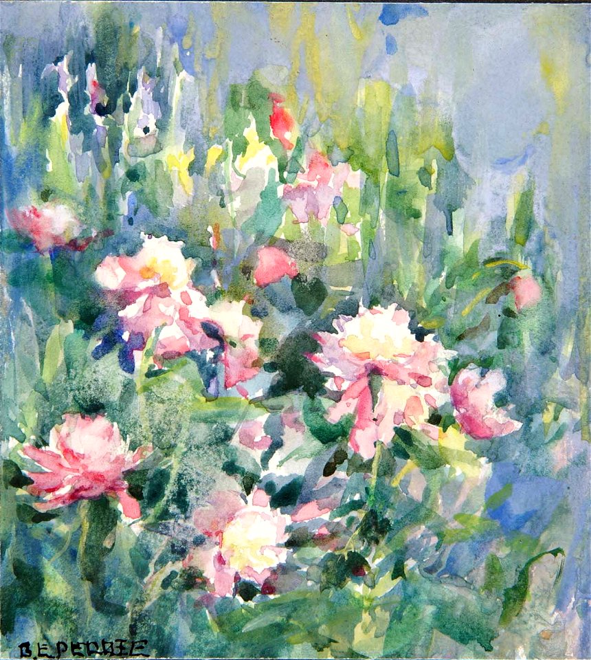 Bertha E. Perrie - Untitled (Flowers) - 1971.377 - Smithsonian American Art Museum