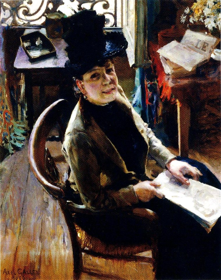 Berthe de Vallombreuse by Gallén
