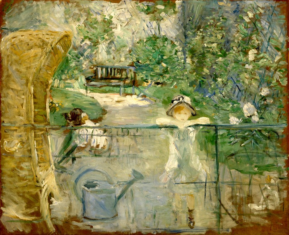 Berthe Morisot - The Basket Chair - 98.294 - Museum of Fine Arts