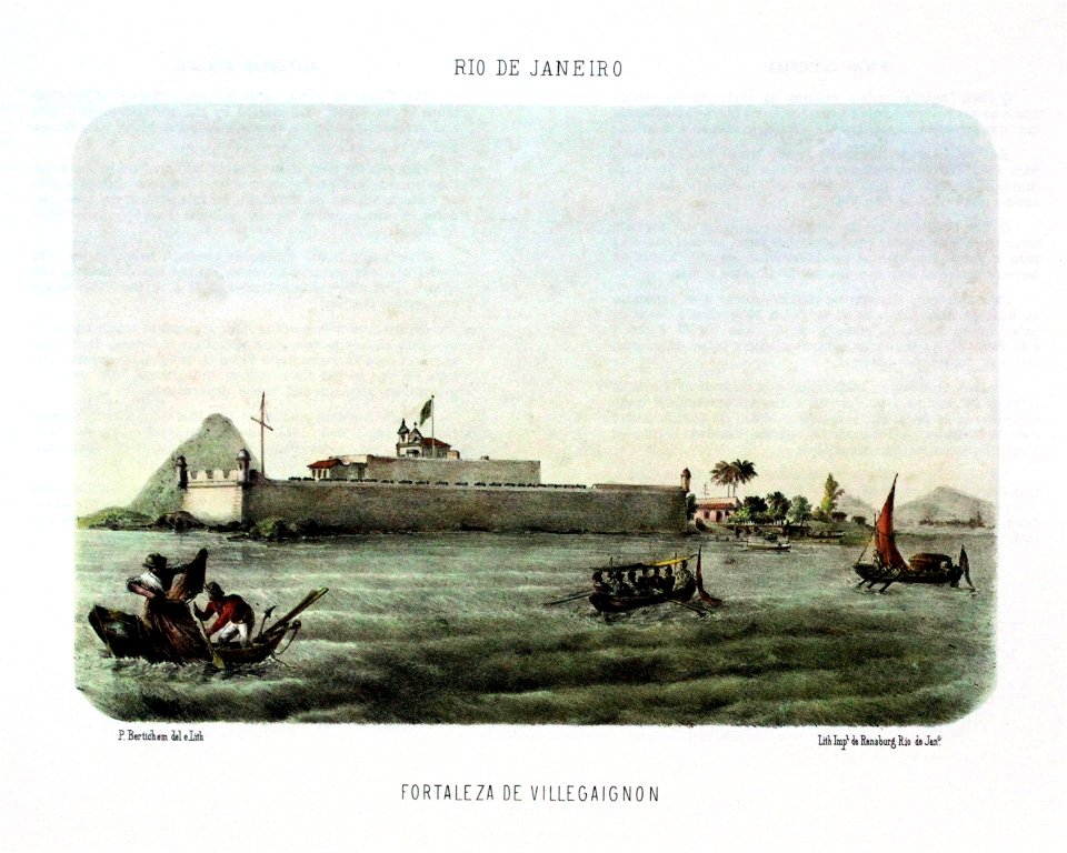 Bertichem 1856 Fortaleza de Villegagnon