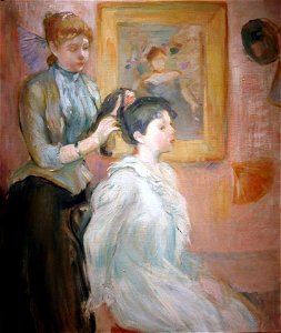 Berthe Morisot - La Coiffure, 1894