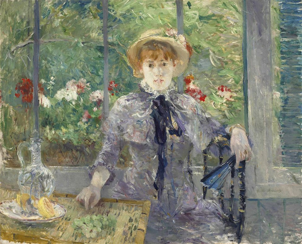Berthe morisot apres le dejeuner