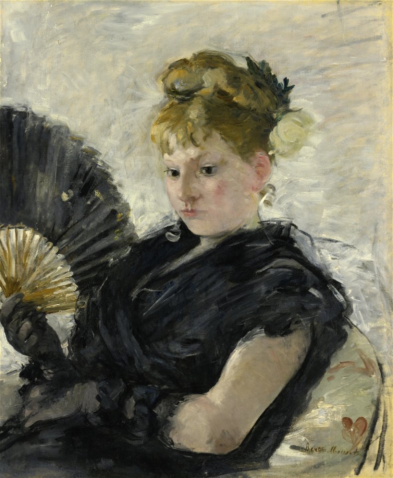 Berthe Morisot - Femme à l’éventail