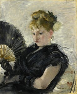 Berthe Morisot - Femme à l’éventail