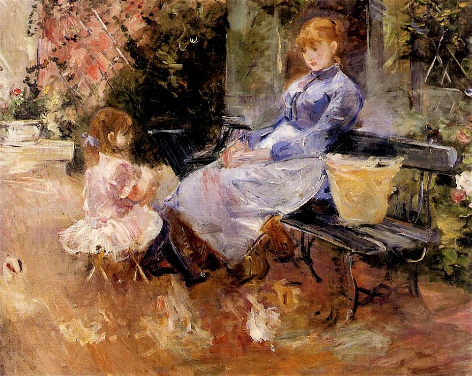 Berthe Morisot - La Fable
