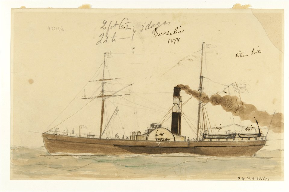 BERZELIUS Ångfartyg, SB 501