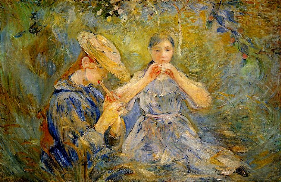 Berthe Morisot - The Flute Player
