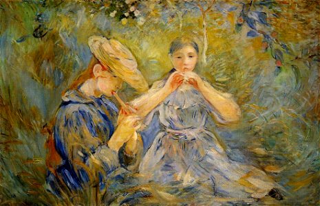 Berthe Morisot - The Flute Player