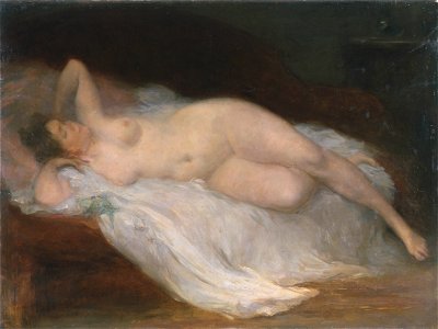 Berton Armand - Le repos après le bain