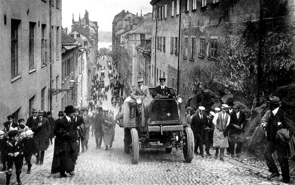 Besvärsbacken provkörning hist bild