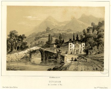 Betharam de Lourdes à Pau - Fonds Ancely - B315556101 A ABADIE 2 008