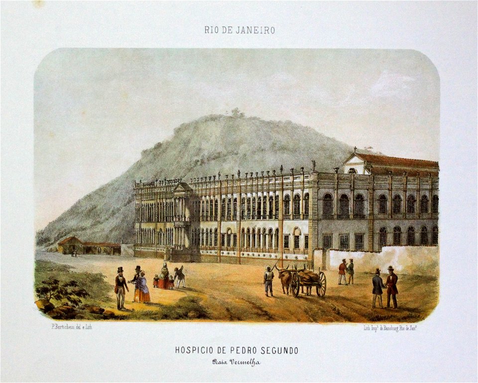 Bertichem 1856 hospicio pedro ii praia vermelha