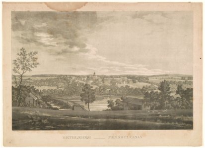 Bethlehem, Pennsylvania - T. Birch, pinx ; Strickland, sc. LCCN91720131