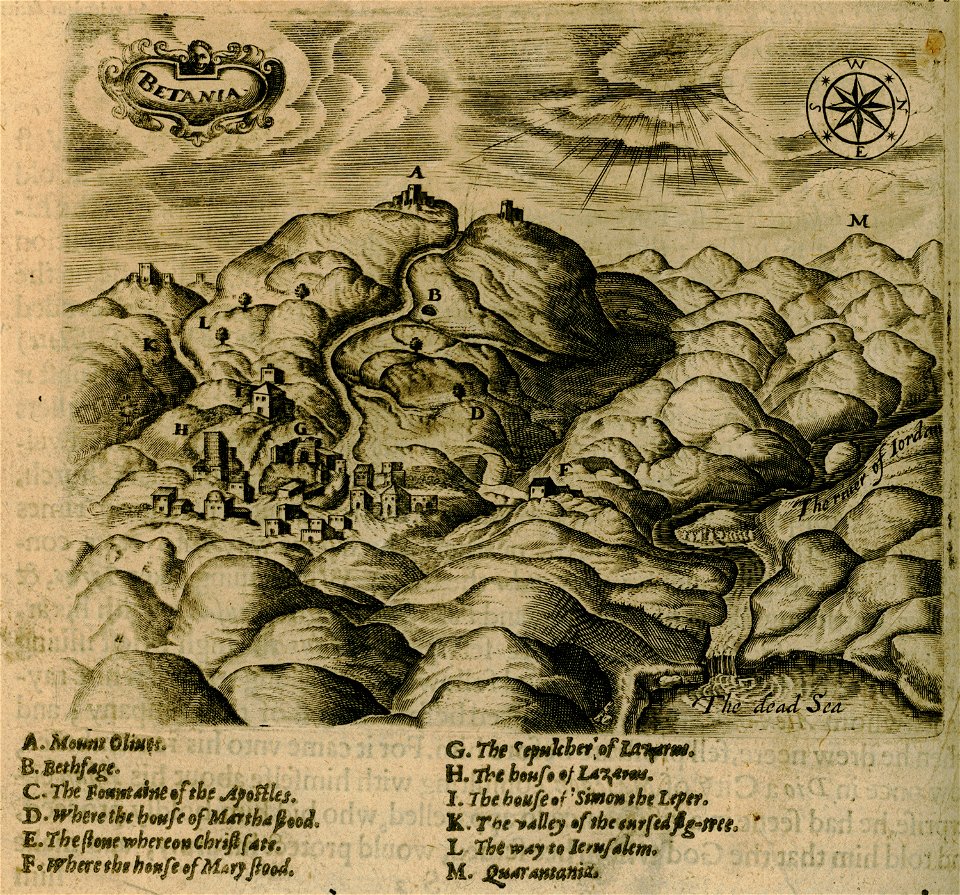 Betania - Sandys George - 1615