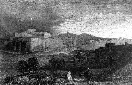 Bethlehem, Illustration for La Terre-Sainte et les lieux illustrés par les apôtres, by Adrien Egron, 1837 (18)
