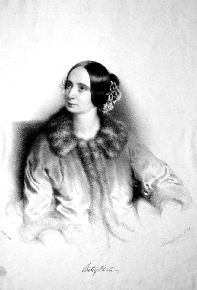 Betty Paoli Litho
