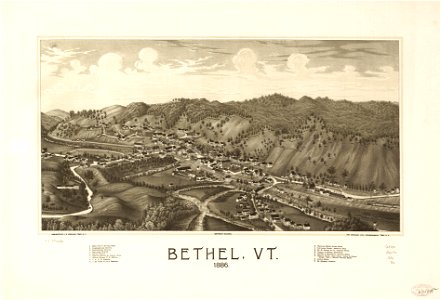 Bethel, Vt. 1886. LOC 75696620