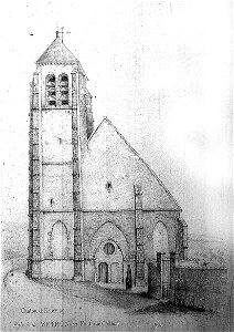Bethon église portail bmr 71 105