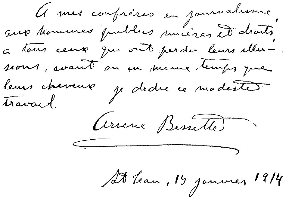 Bessette - Le débutant, 1914 (page 6 crop)